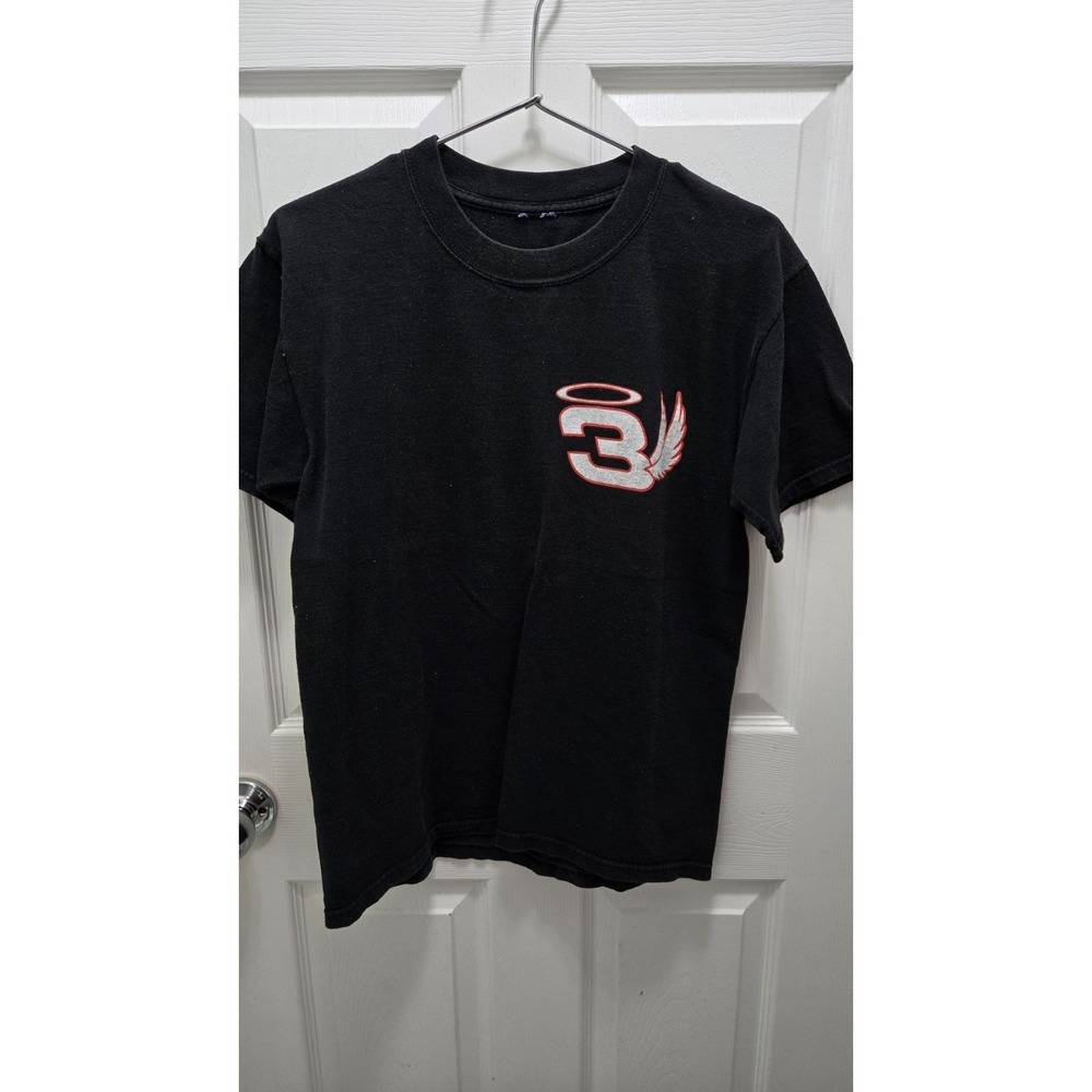 Dale Earnhardt #3 John 3:16 T-Shirt Mens S Black NASCAR Christian Tribute‎ 2001